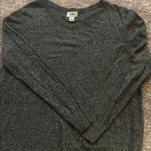 Old Navy Dark Gray Crew Neck Sweater